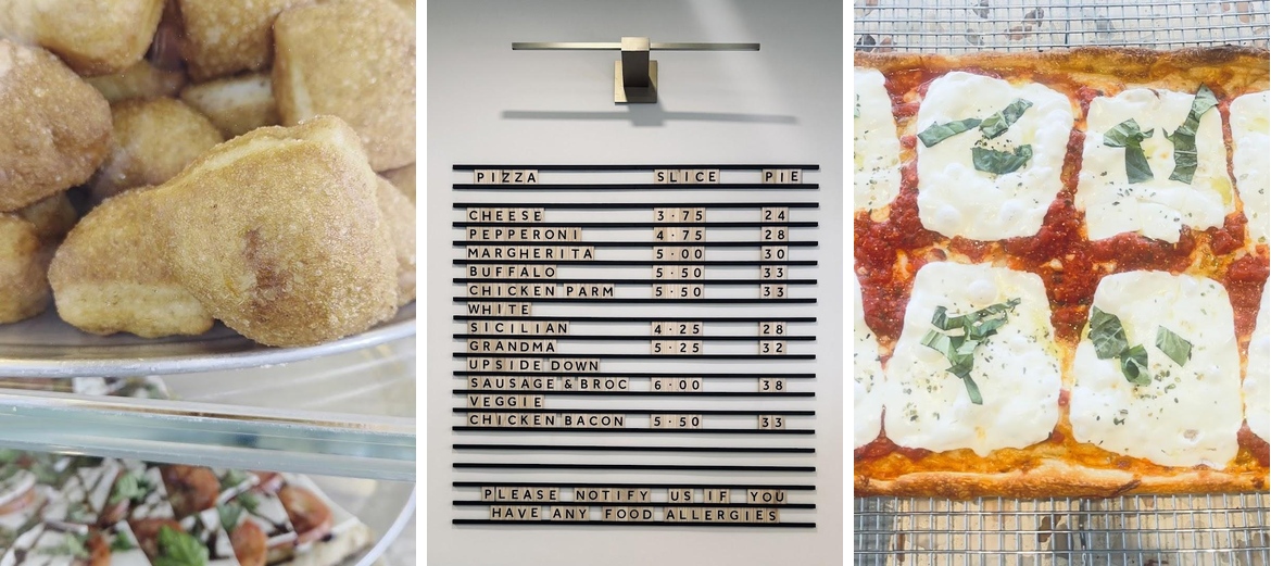 Strictly Pizza Menu