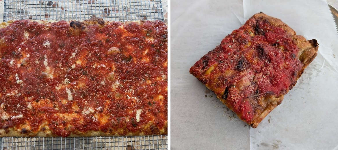 Strictly Pizza Menu